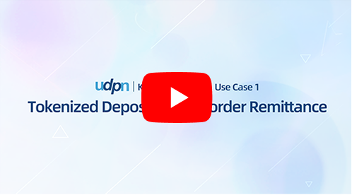 UDPN Kissen Network Use Case #1: Tokenized Deposit Cross-Border Remittance